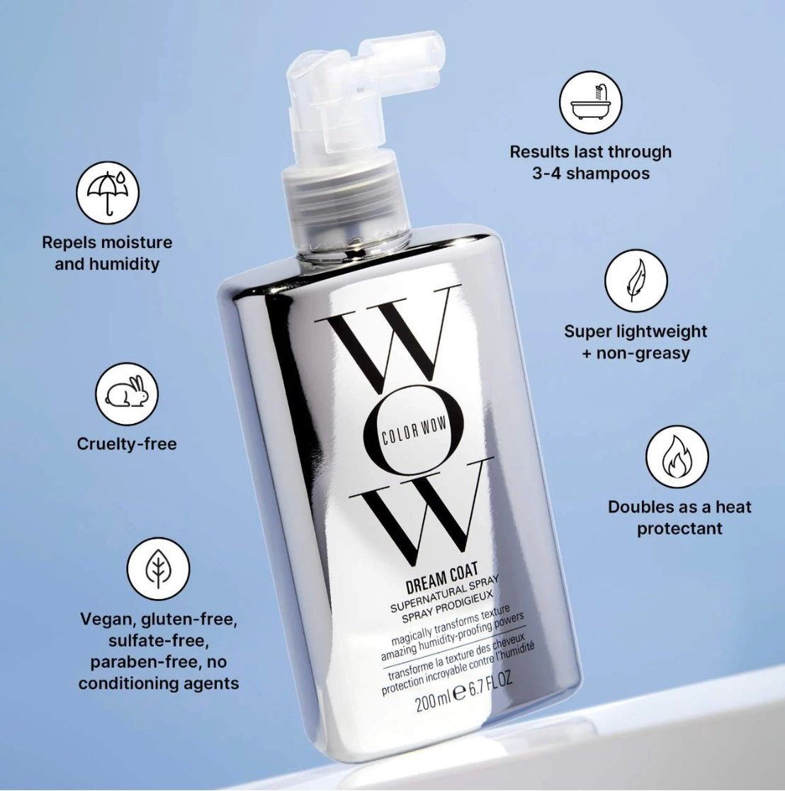 COLOR WOW Dream Coat – Spray Anti-Frizz Efecto Impermeable