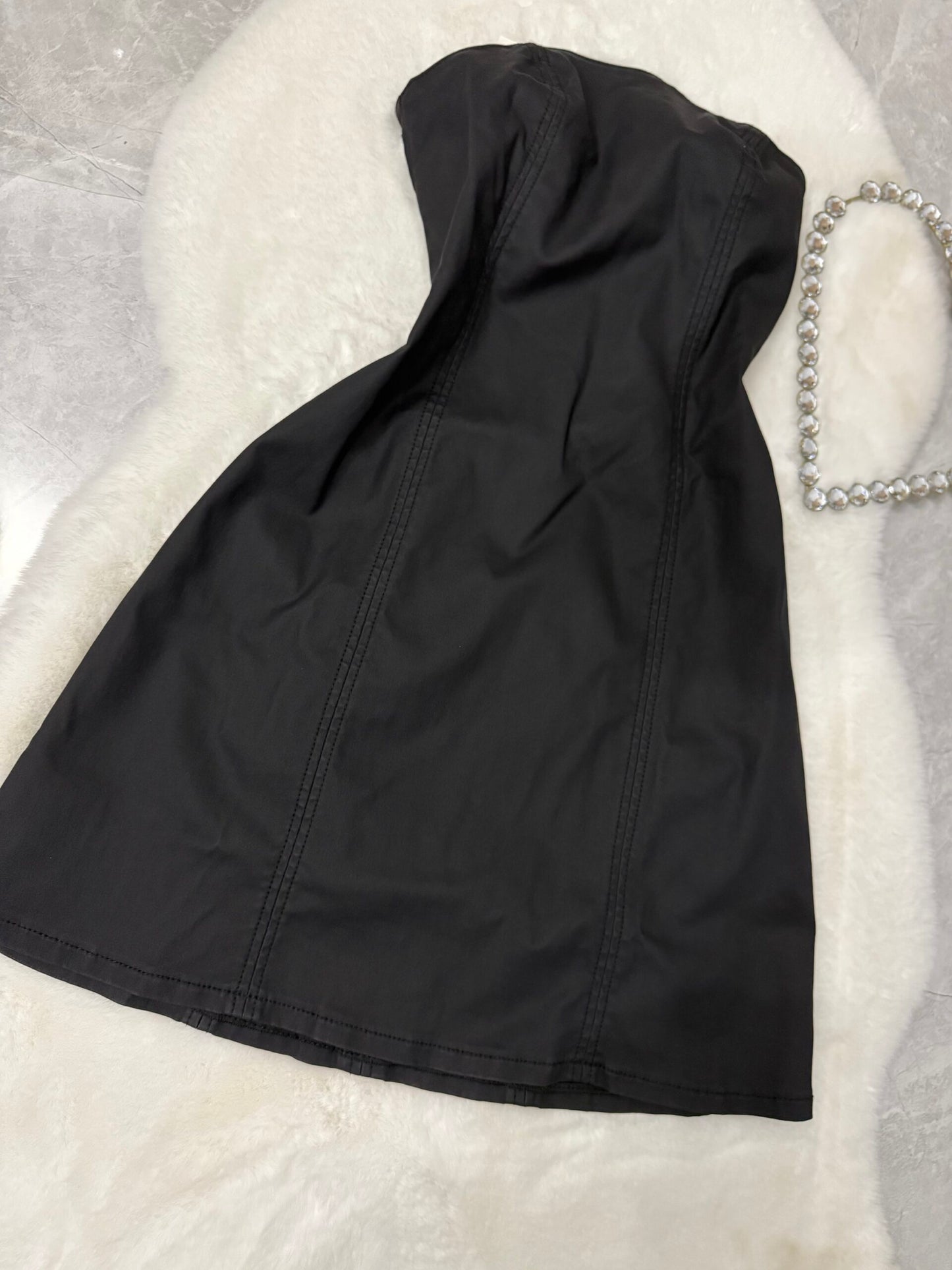 Vestido Strapless Negro – Elegancia y Estilo 🖤✨ image 3
