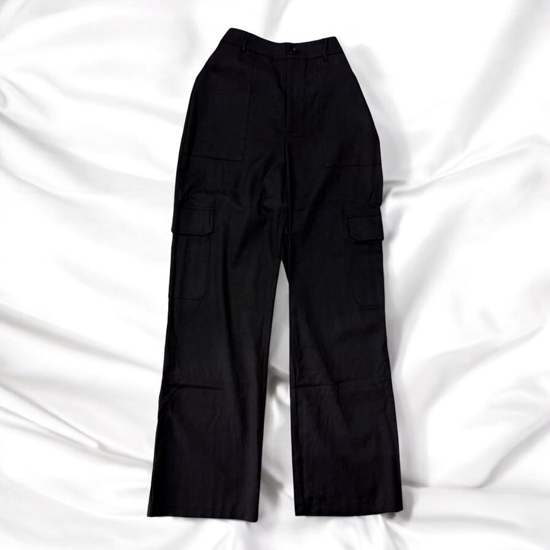 Pantalón Cargo de Tela Stretch image 3