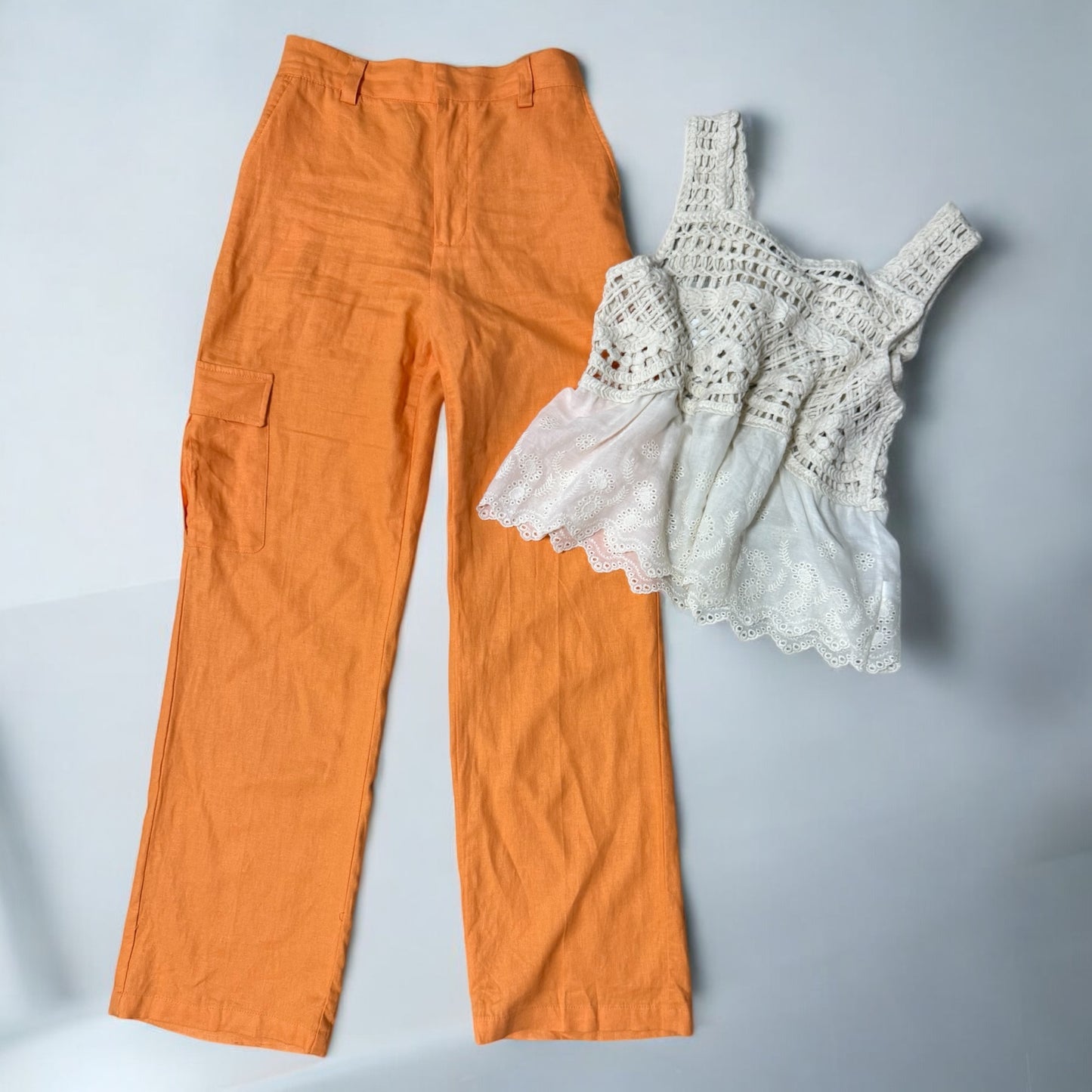 Blusa de Encaje Bordado Estilo Boho – Talla única
