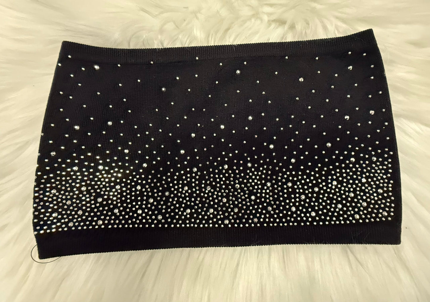 Top black con Detalles Brillantes image 3