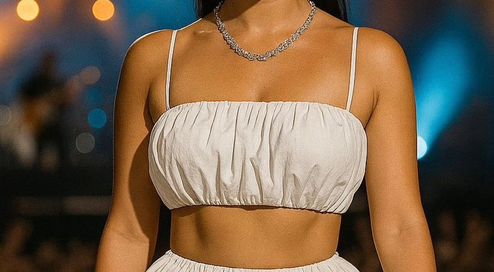 Top Globo Trendy – Negra, Verde y Blanca