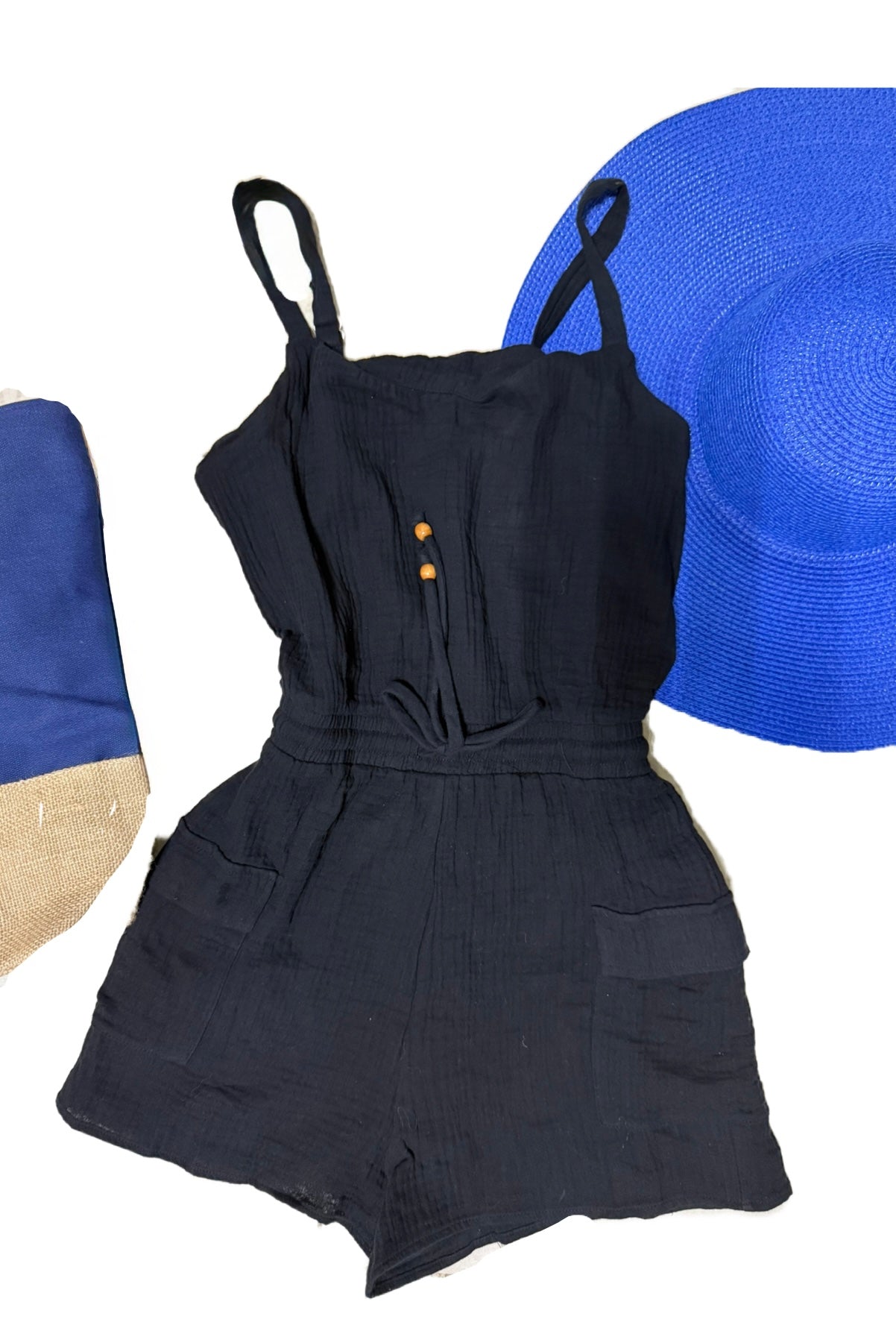 Romper Negro – Estilo Relaxed