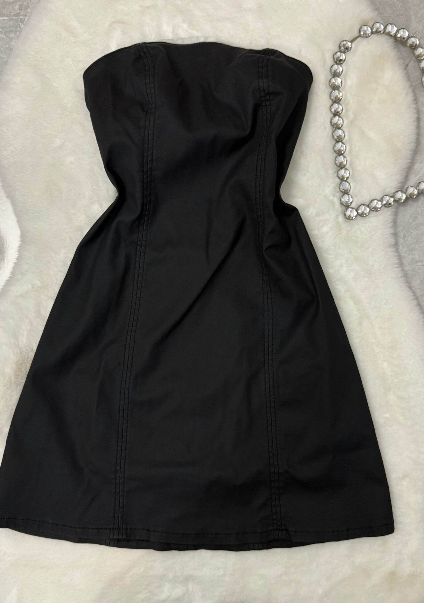 Vestido Strapless Negro – Elegancia y Estilo 🖤✨ image 0