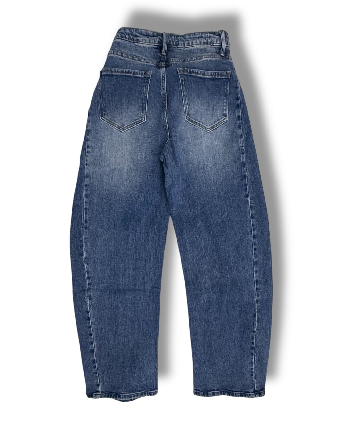 Mahones Wide Leg Tiro Alto – Azul Denim