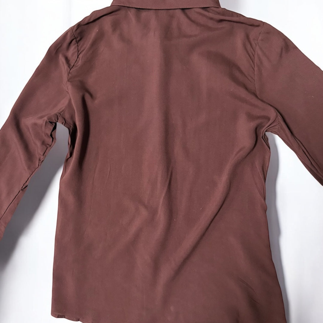Camisa Clásica de Viscosa