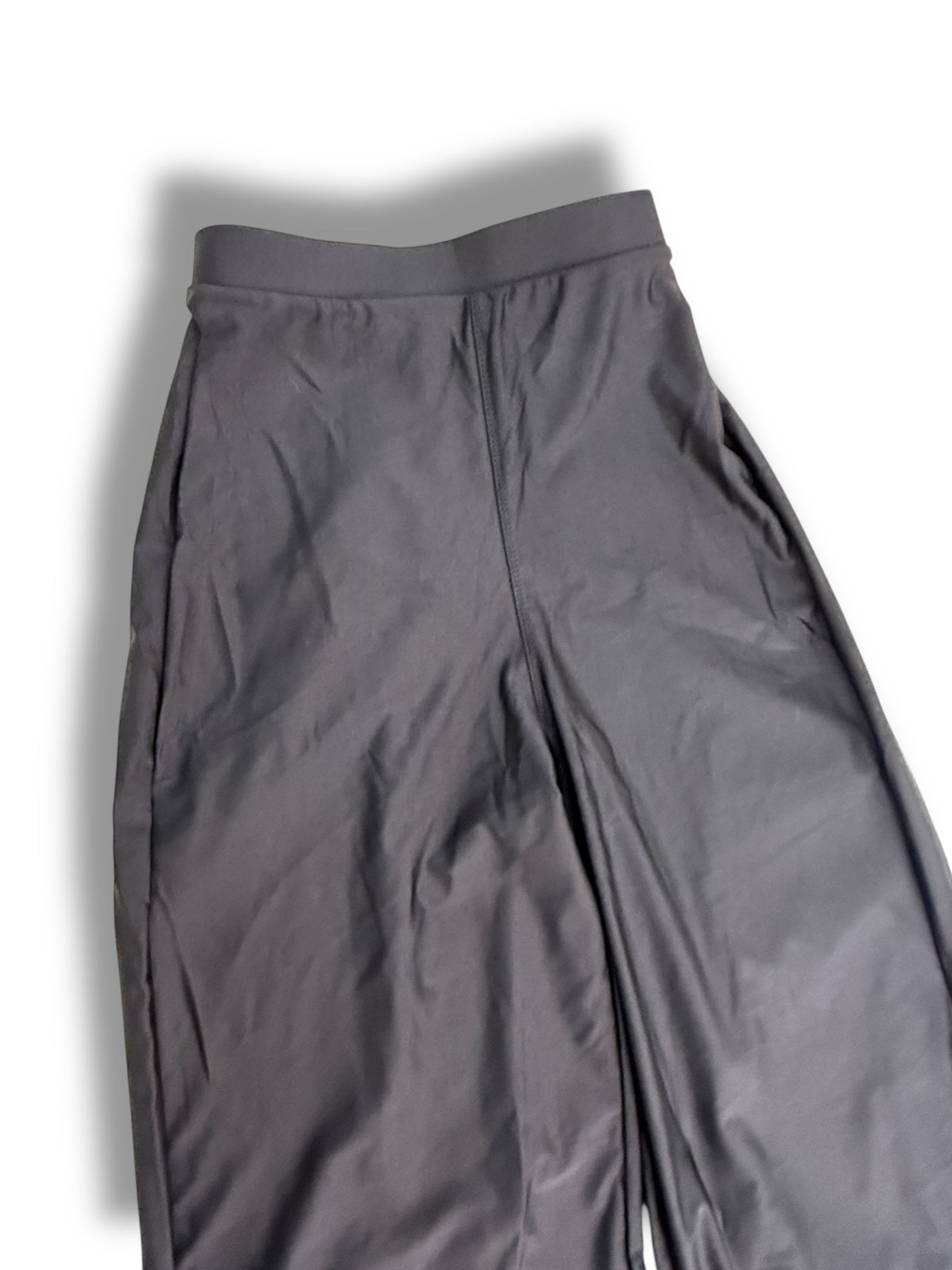 Pantalón Negro Wide Leg con Stretch