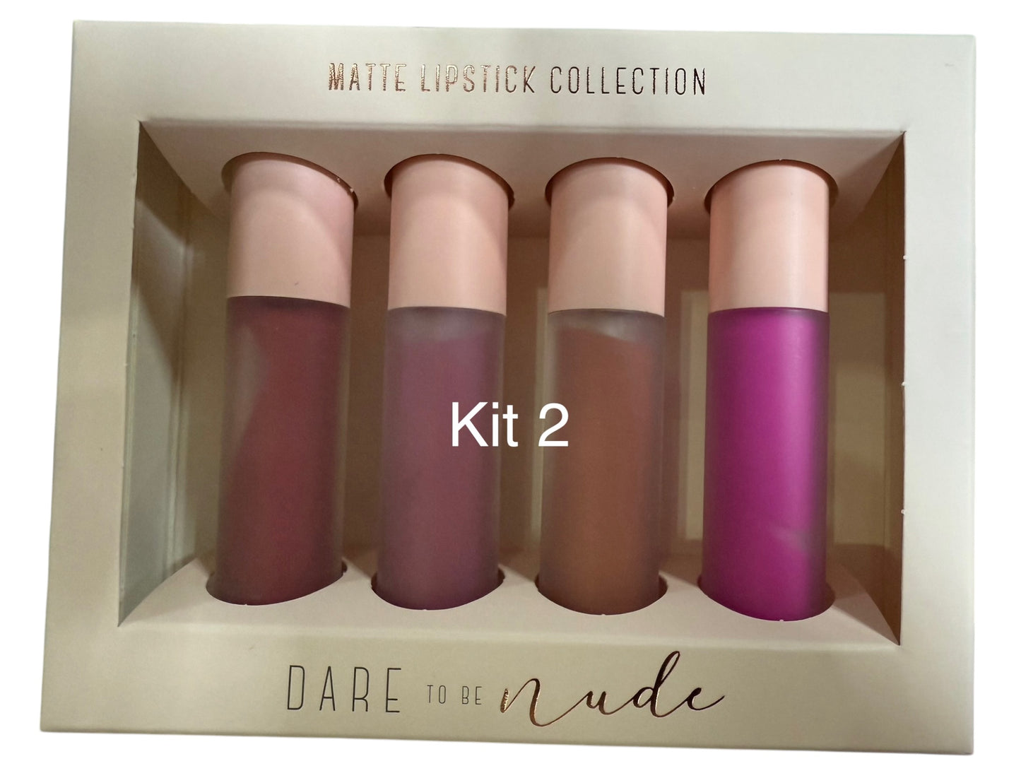 Kit de Labiales Mate “Dare to be Nude” - Coco Bae Cosmetics