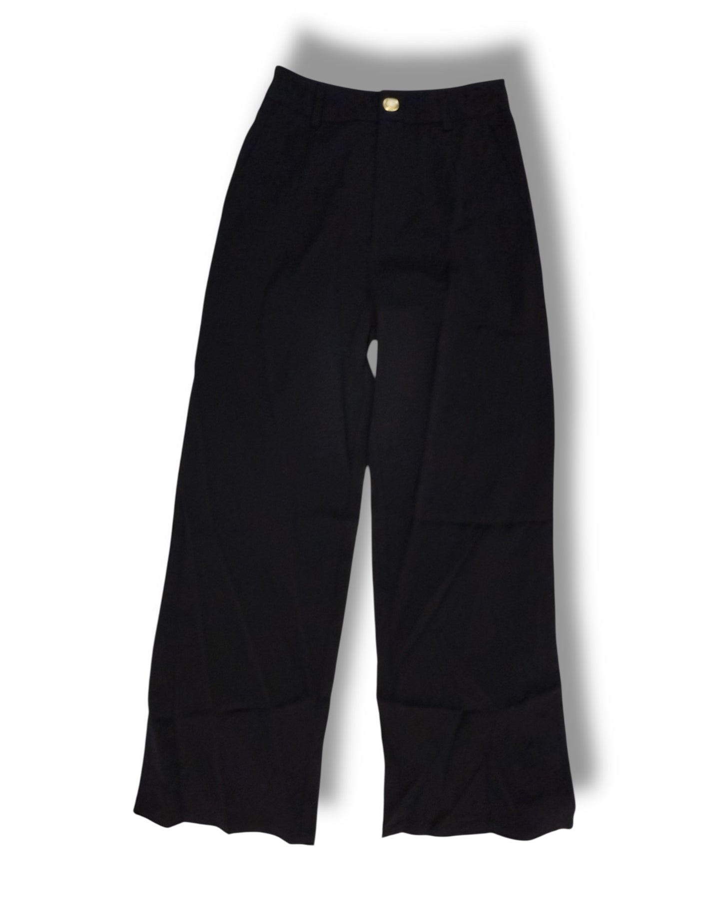 Conjunto Elegante– Pantalón Wide Leg & Chaleco Cruzado