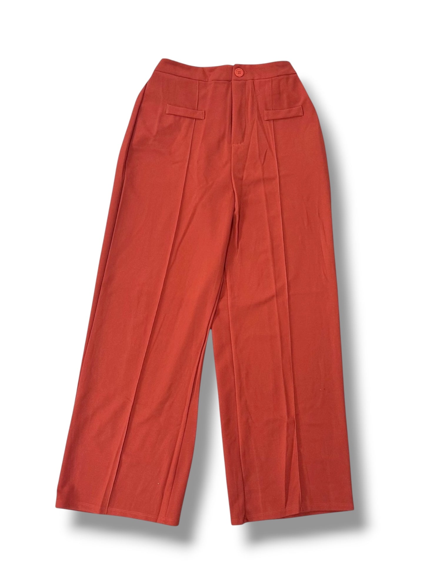 Pantalón Tipo Palazo Terracota