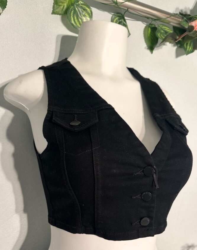 Best Denim Casual con Botones