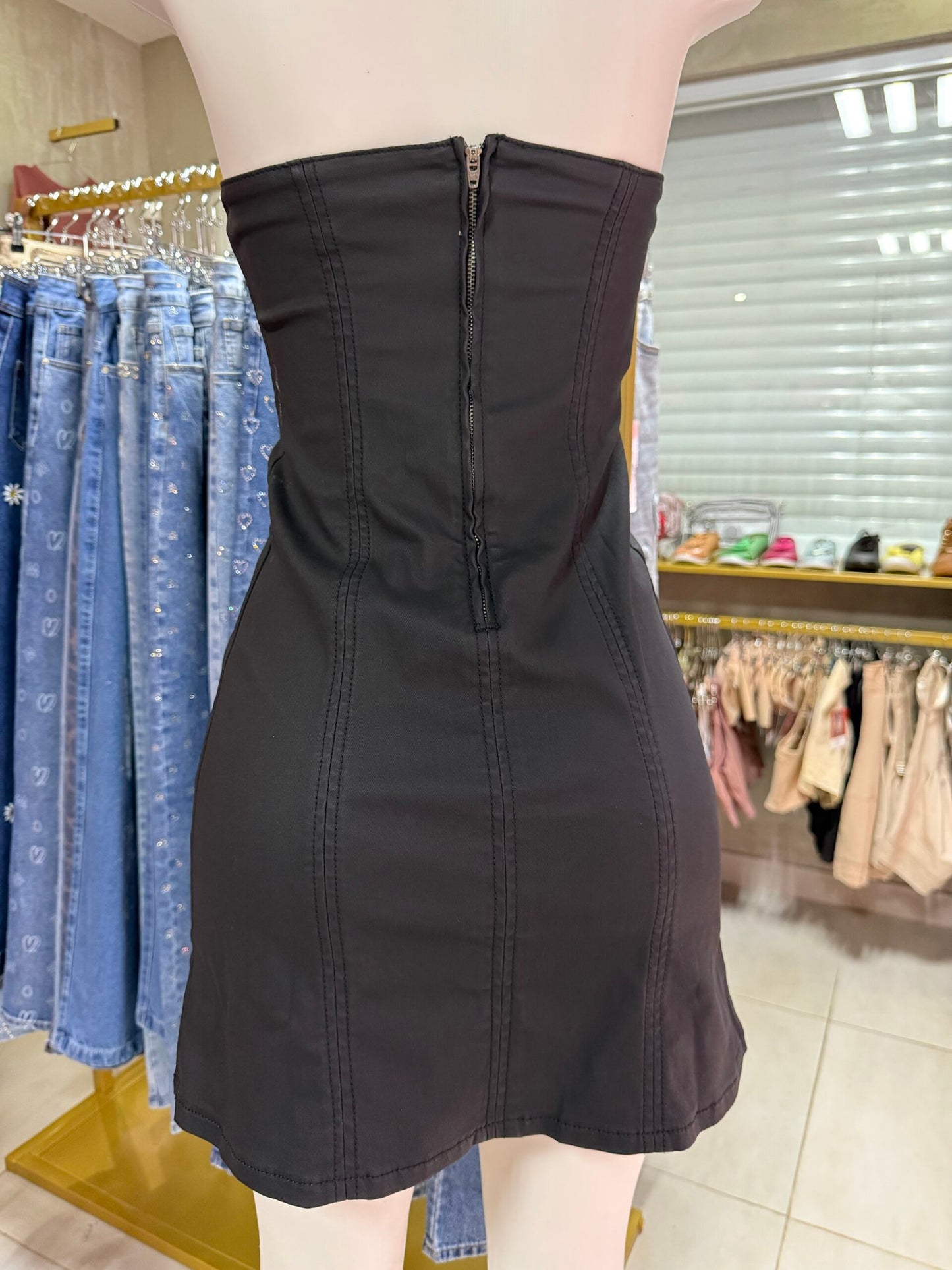 Vestido Strapless Negro – Elegancia y Estilo 🖤✨ image 4