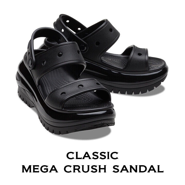 Crocs Classic Mega Crush Sandal – Comodidad y Estilo con Plataforma - 8 image