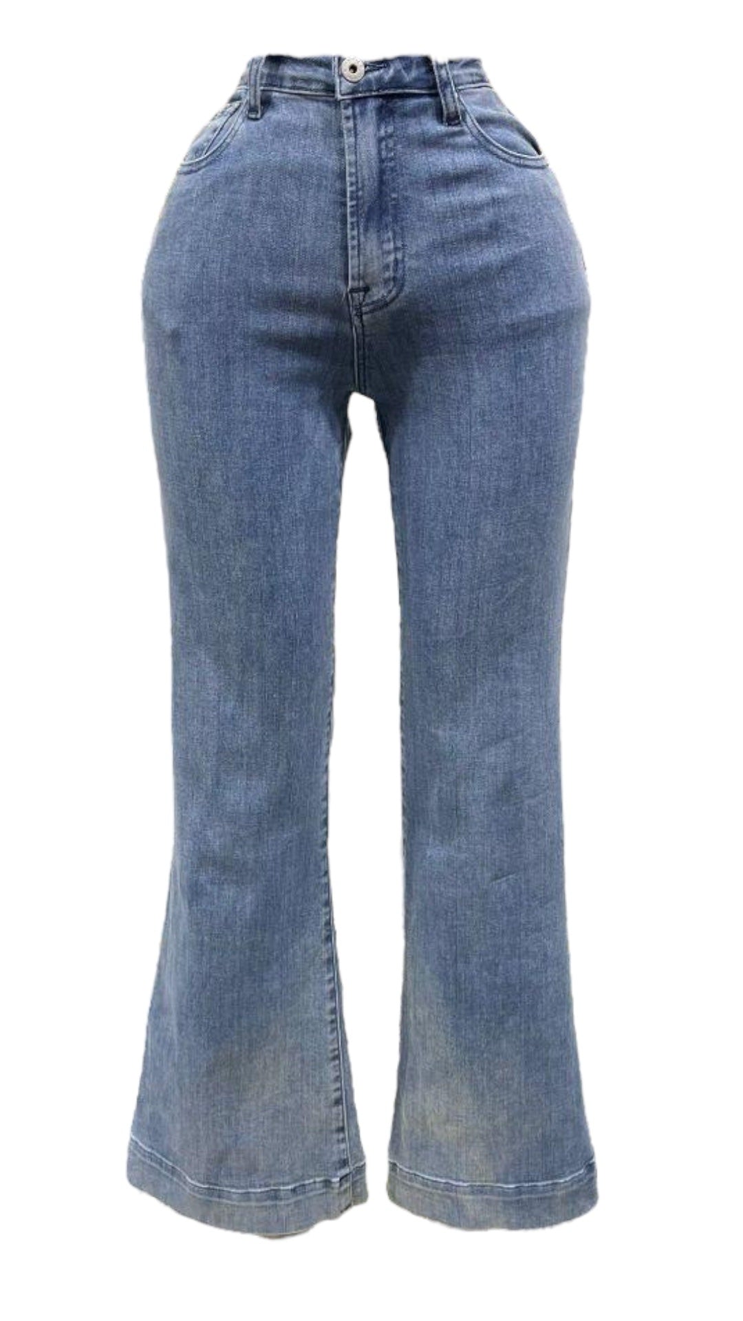 Mahón Wide Leg en Denim Azul