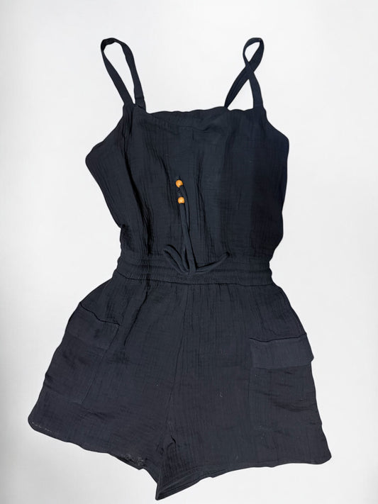 Romper Negro – Estilo Relaxed