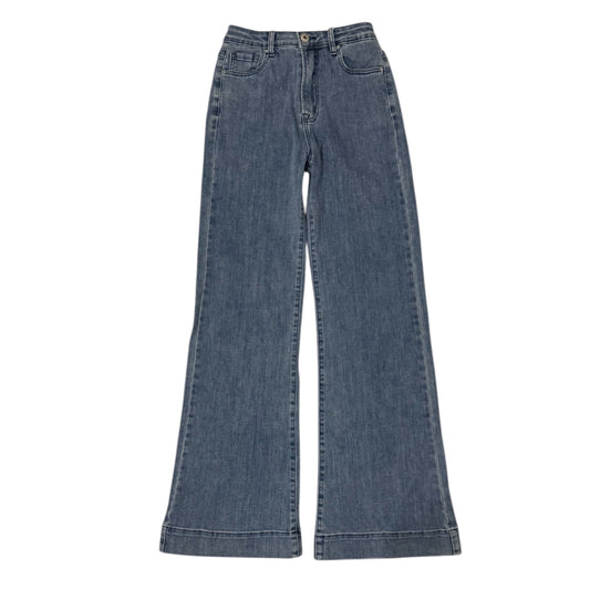 Mahón Wide Leg en Denim Azul