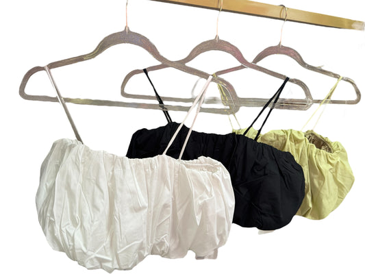 Top Globo Trendy – Negra, Verde y Blanca
