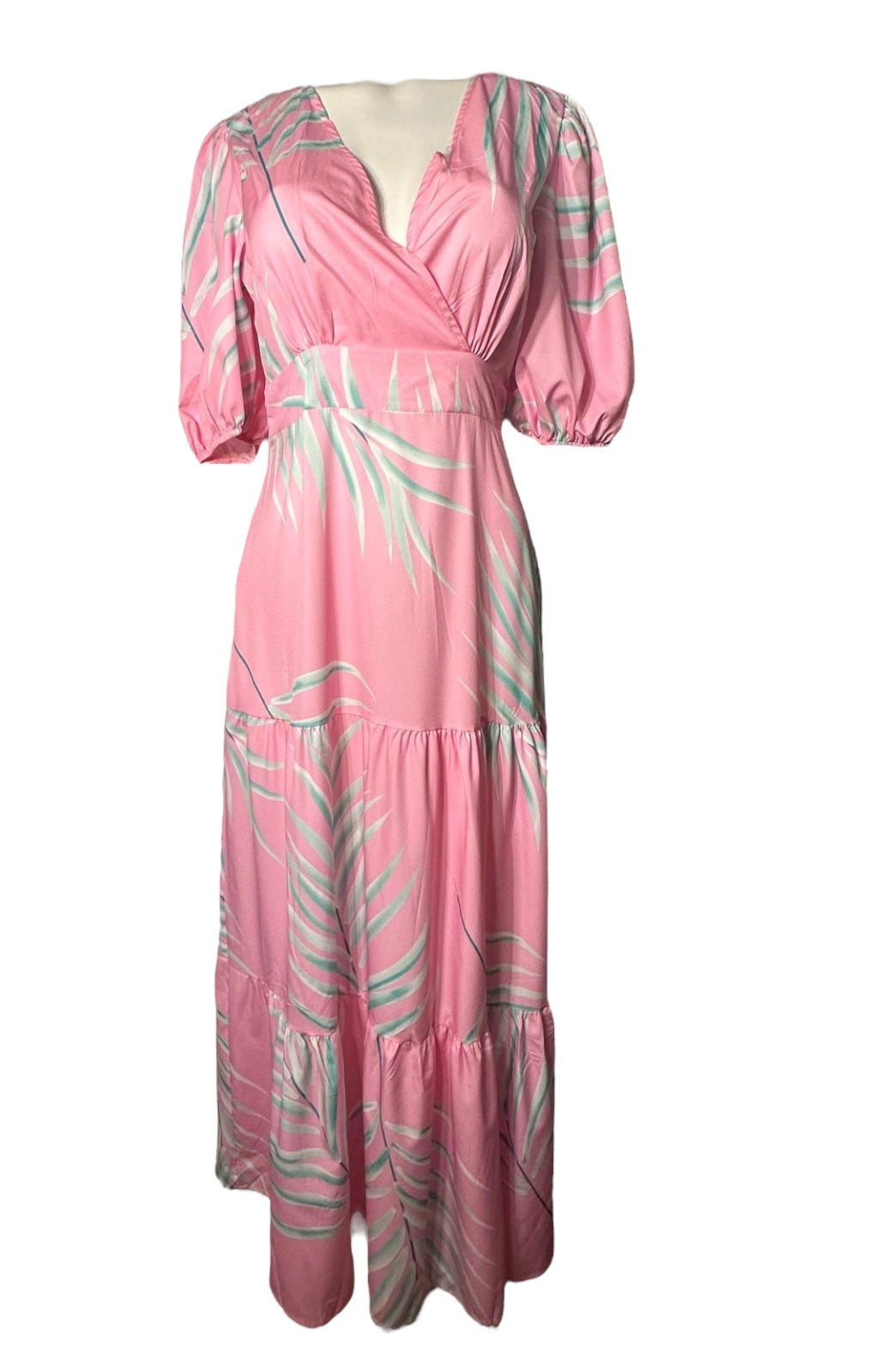 Vestido Largo Estilo Tropical