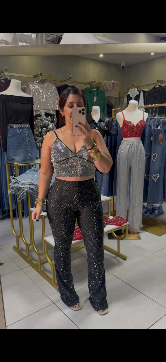 Pantalón de Brillo elegante