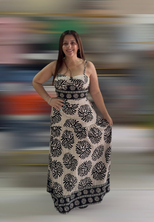 Conjunto Étnico Blanco y Negro