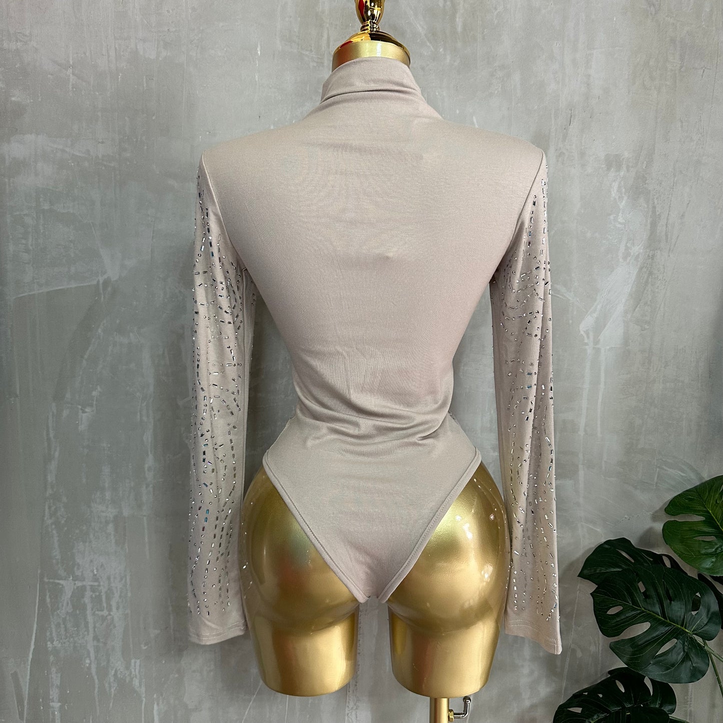 Body Brillo Elegante – Beige