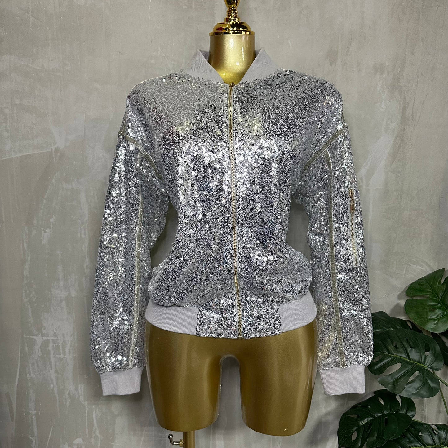 Chaquetas Bomber con Lentejuelas – Brillo y Glamour en Cada Detalle