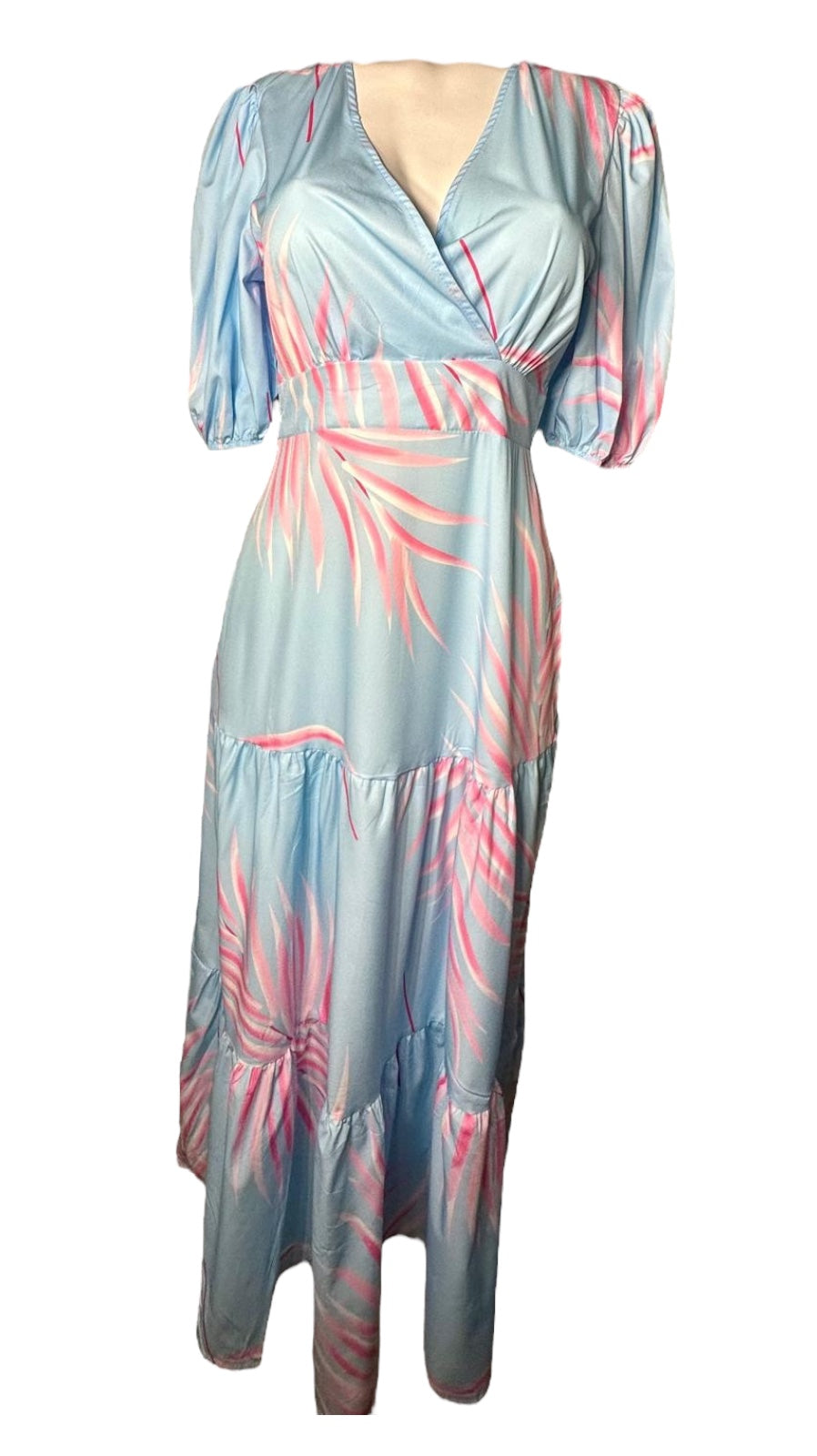 Vestido Largo Estilo Tropical
