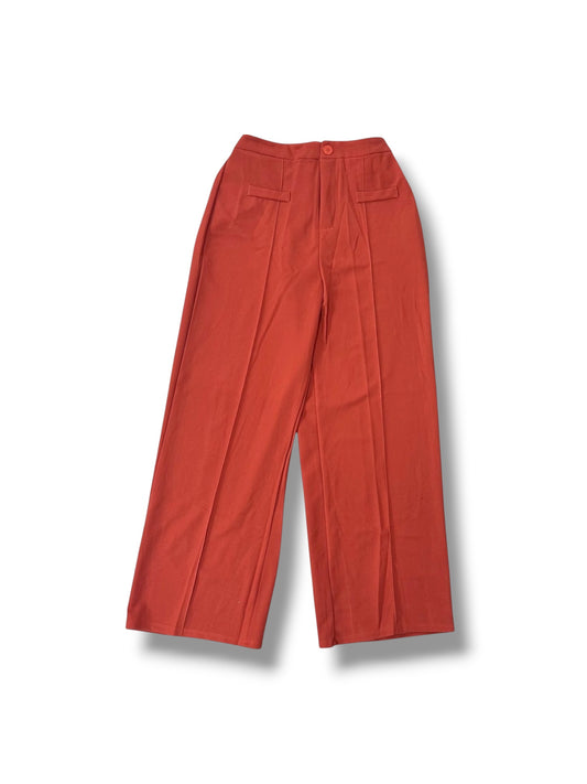 Pantalón Tipo Palazo Terracota