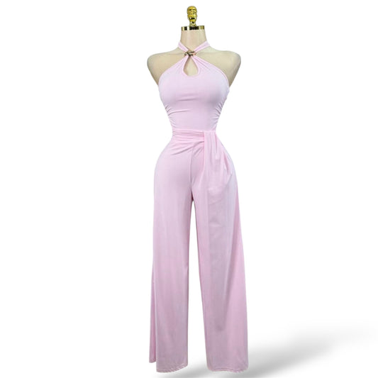 Conjunto Halter Blush Romance