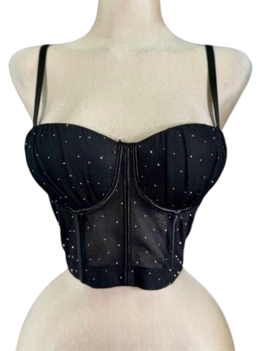 Top Corset Brillo Elegante – Ladies Top