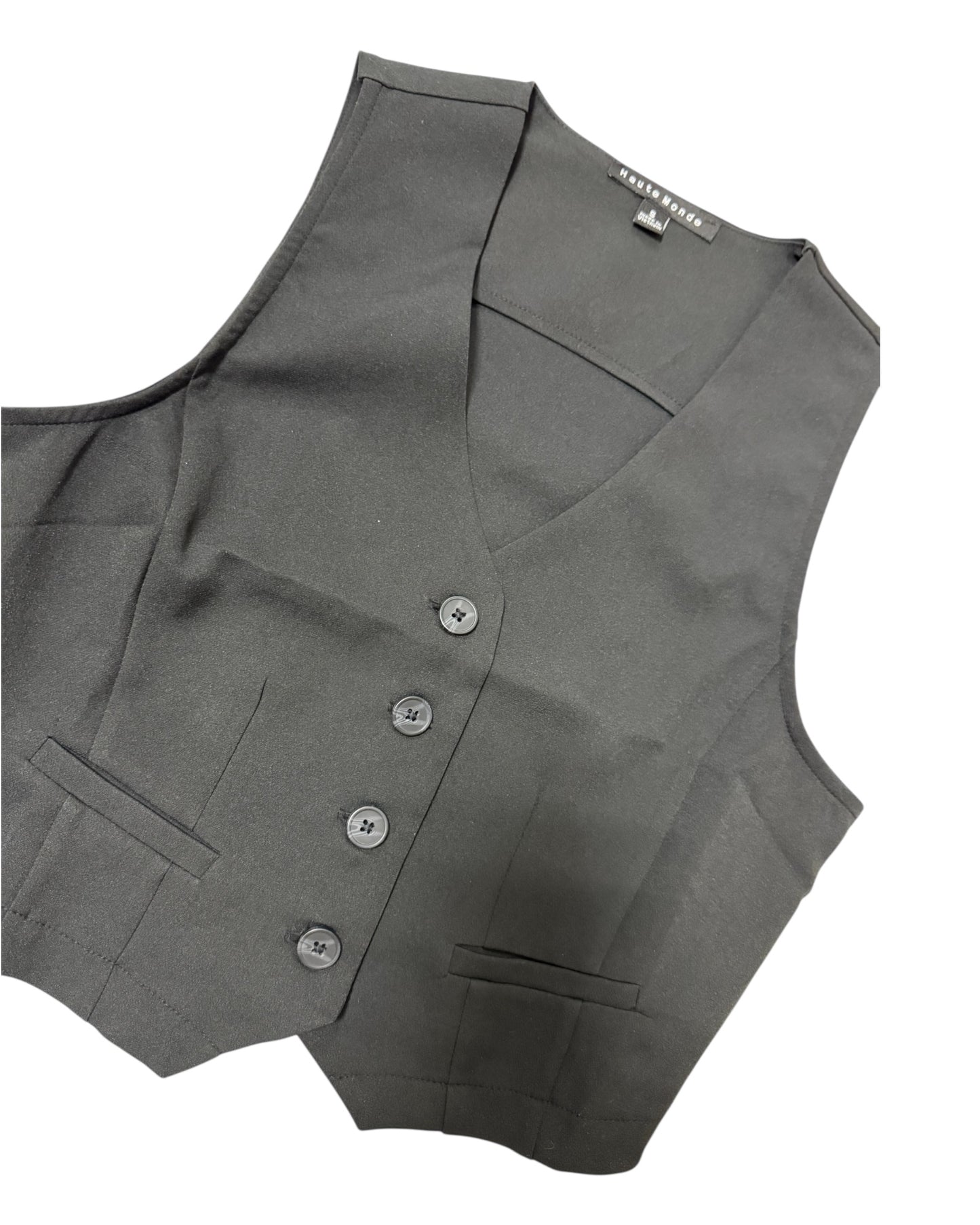 Vest Negro Clásico